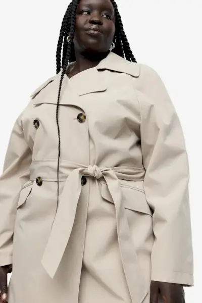H&M + Short Trench Coat