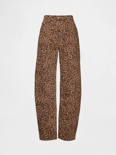 High Rise Barrel Jeans