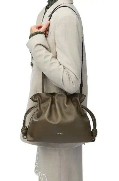 Medium Flamenco Clutch in Nappa Calfskin