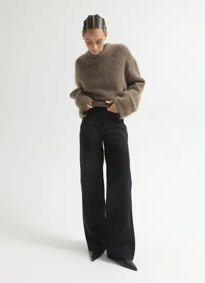 Vidro Dart Back Trouser - Collect Black