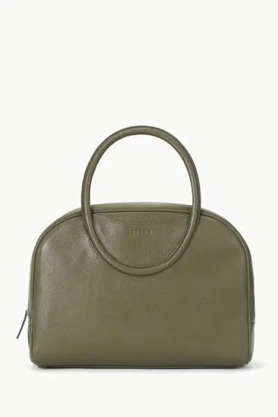 Staud Maude Bowler Bag in Avocado
