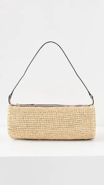 Staud Mini Taru Raffia Bag