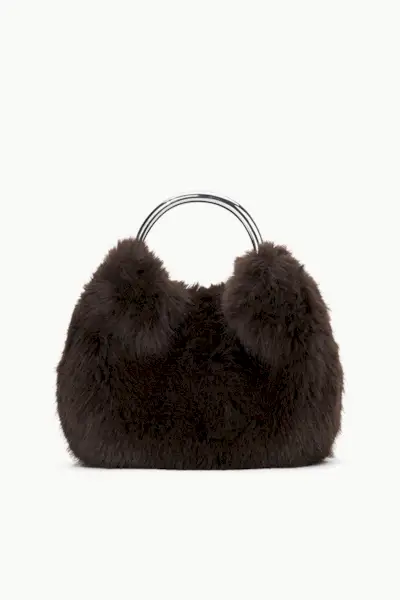 Romeo Faux Fur Bag | Espresso