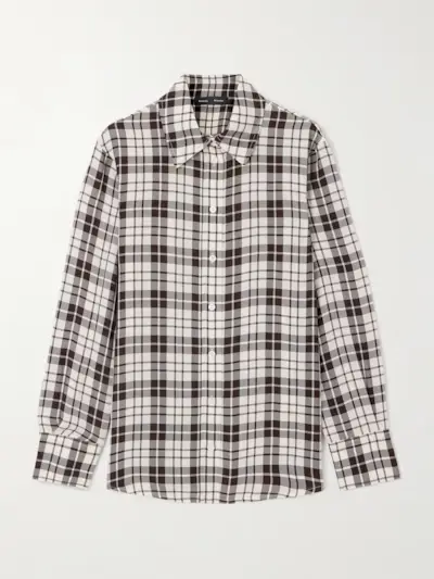 Proenza Schouler, Bronwen Checked Twill Shirt