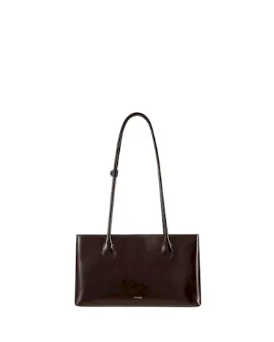 Square Low Bag / Marron