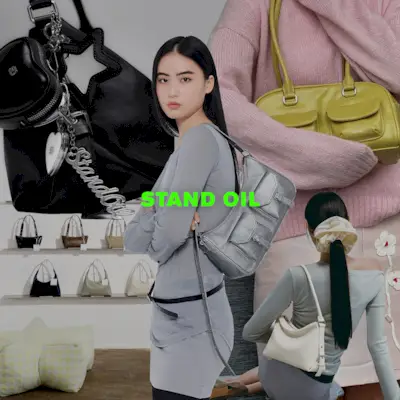 Collage of South korean Handbag Brands.