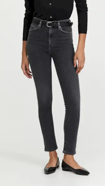 Citizens of Humanity + Olivia High Rise Slim Jeans