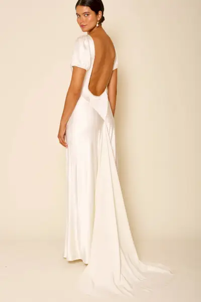 Natalia - Satin Back Silk Crepe