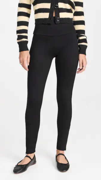 Plush + High-Waist Slim Pant W/ Zippers