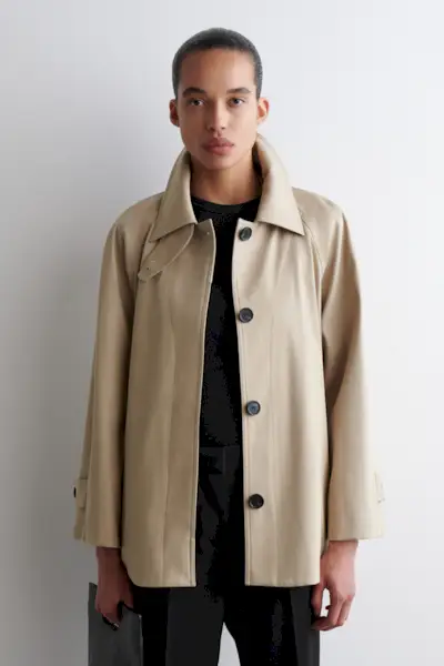 A-Line Trench Jacket