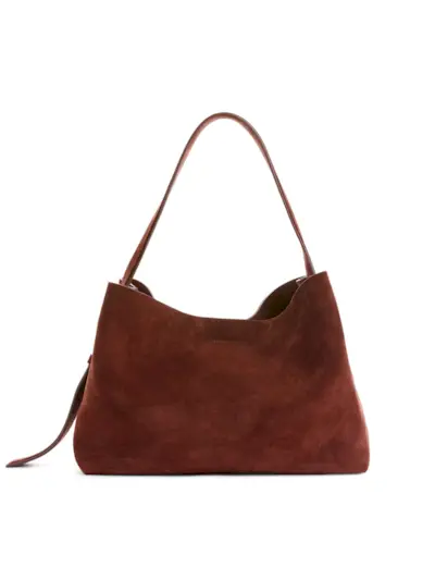 Suede Shoulder Bag