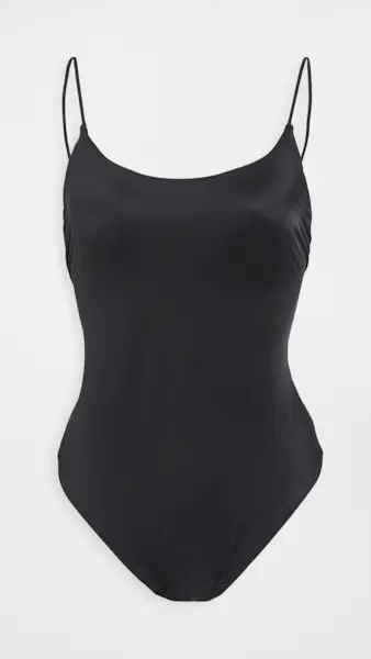 Madewell + Second Wave Spaghetti Strap One Piece Swimsuit