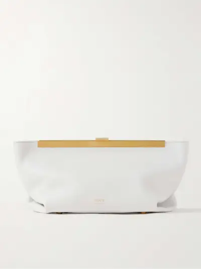 Aimee Leather Clutch