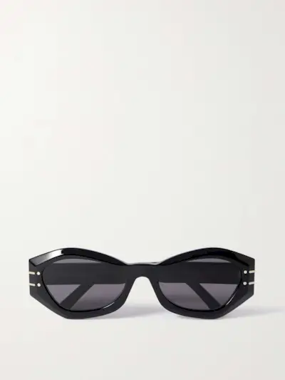 Diorsignature B1u Cat-Eye Acetate Sunglasses