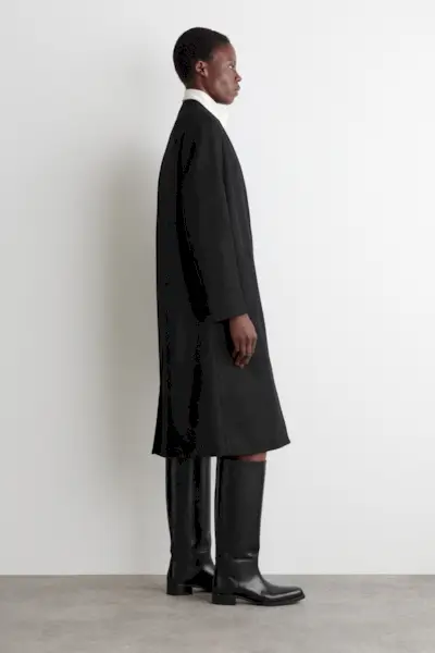 Leather Knee-High Boots