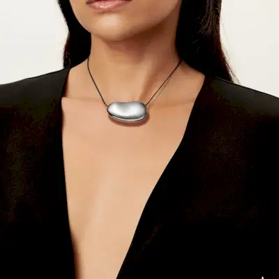 Tiffany & Co Elsa Peretti Bean Necklace