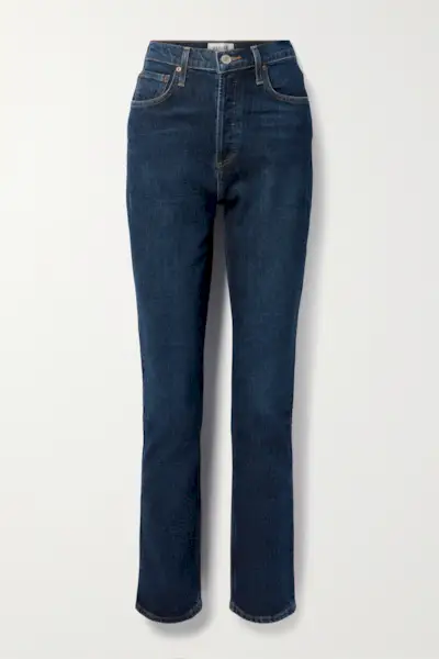 + Net Sustain Freya High-Rise Slim-Leg Organic Jeans