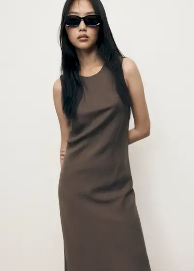 Modal Midi-Dress - Women | Mango United Kingdom