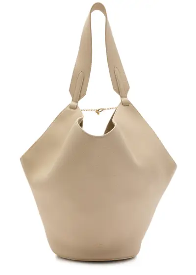 Lotus Small Leather Tote