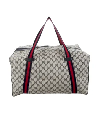 Gucci + Vintage Micro GG Plus Duffle Bag
