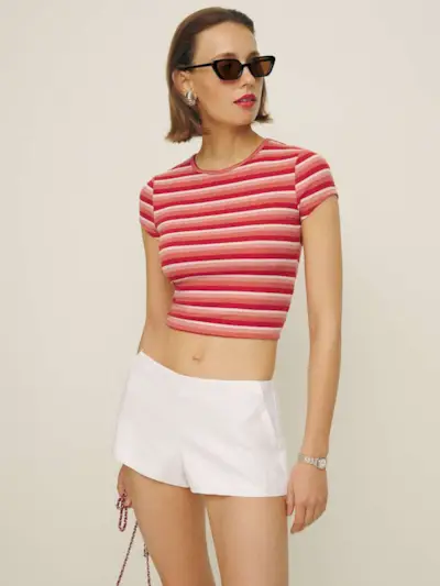 June Low Rise Linen Short