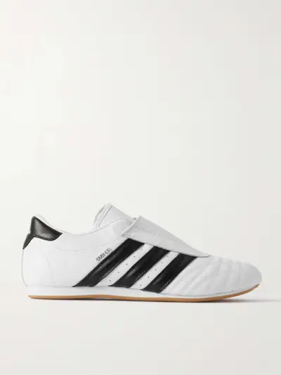 Taekwondo Quilted Leather Sneakers