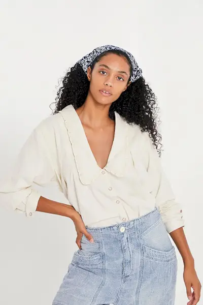 Free People + Charlie Denim Buttondown