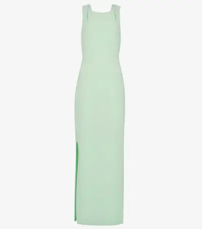 Whistles + Tie Back Stretch-Crepe Maxi Dress