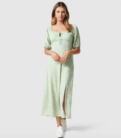 Forever New + Carla Off Shoulder Midi Dress