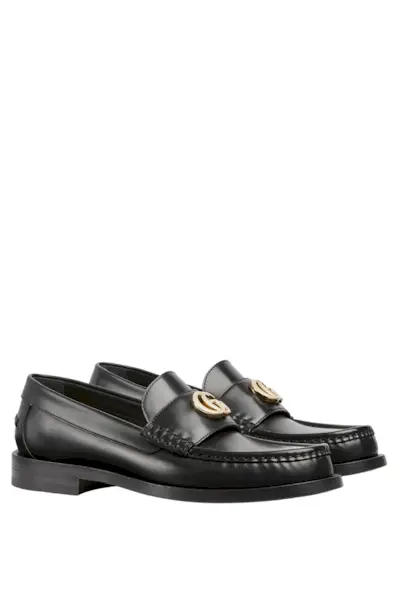 An image of Gucci loafers.