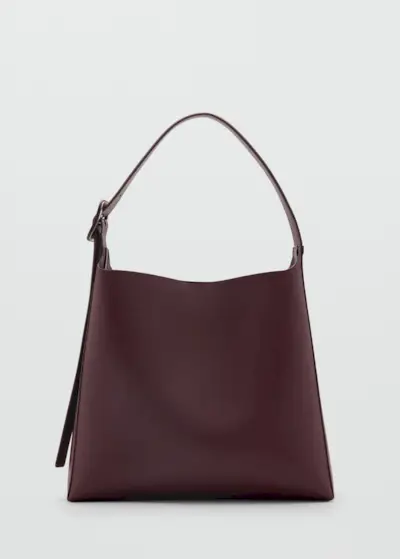 Shopper Bag With Buckle