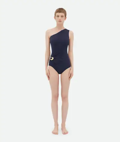 Women's Stretch Nylon Swimsuit in Abyss