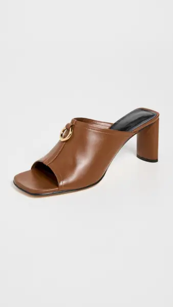 Victoria Beckham + Golden Ring Sandals