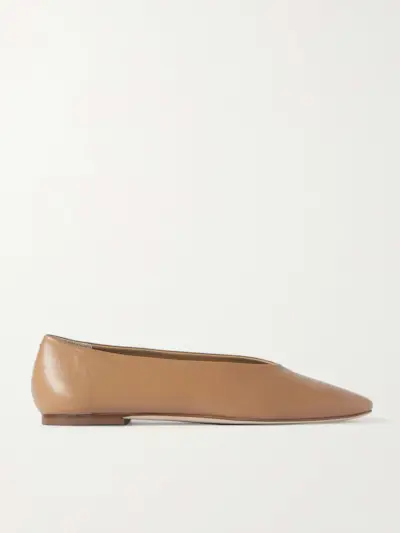 Kirsten Leather Ballet Flats