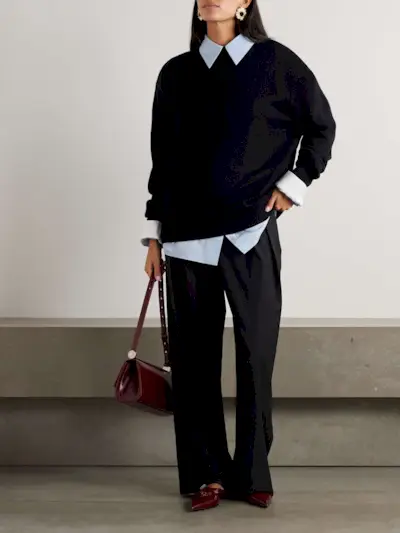 Rafaela Oversized Wool and Cashmere-Blend Sweater