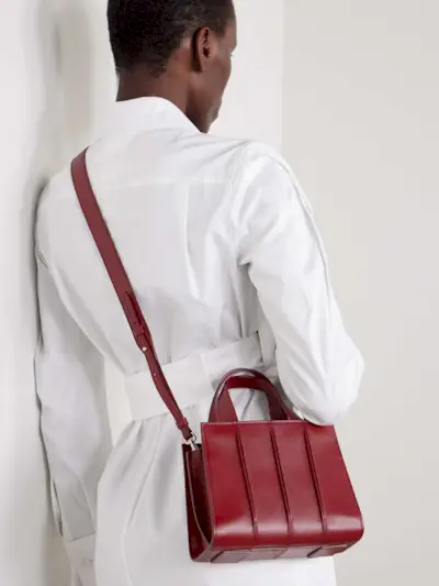 Whitney Bag 3 Micro Pleated Leather Tote