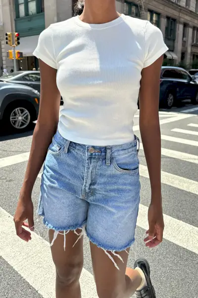 Brandy Melville + Helen Ribbed Top