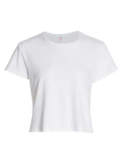 Re/Done + Boxy Cropped T-Shirt