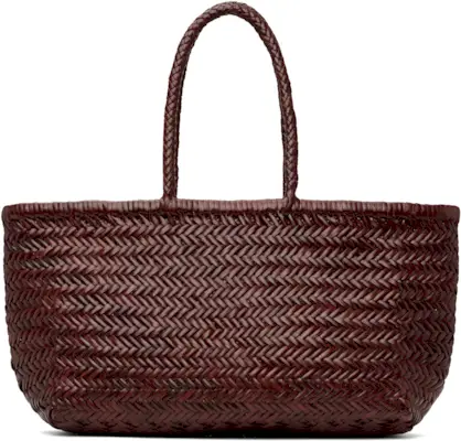 Burgundy Triple Jump Big Tote