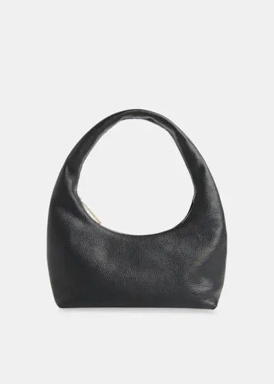 Black Ulla Zip Shoulder Bag
