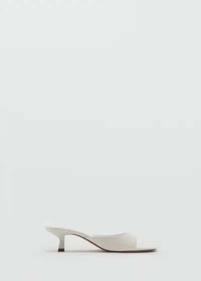 Kitten Heel Sandals - Women | Mango United Kingdom