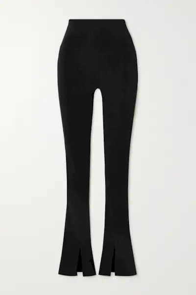 Spat Stretch-Jersey Flared Leggings