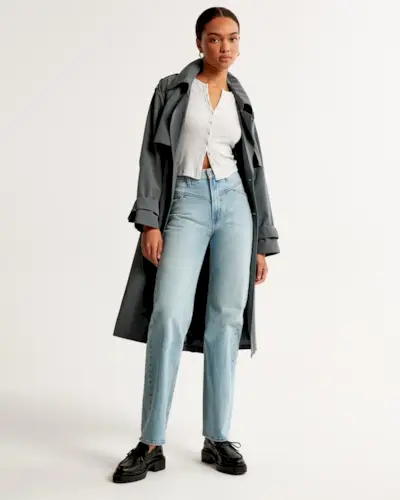 Abercrombie & Fitch + High Rise 90s Relaxed Jean