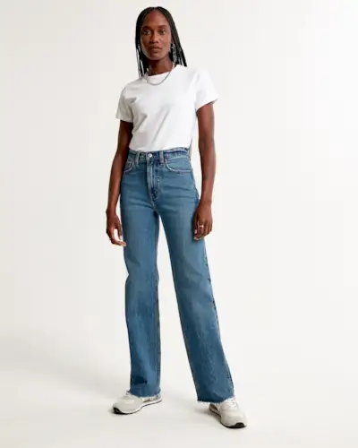 Abercrombie + High Rise 90s Relaxed Jean