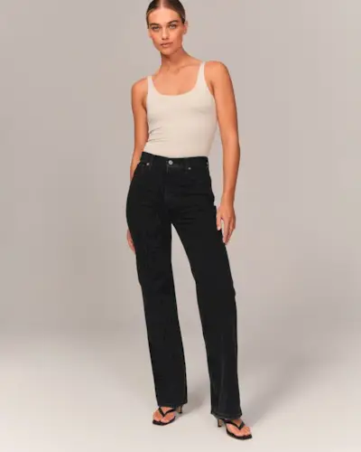 Abercrombie & Fitch + High Rise 90s Relaxed Jean