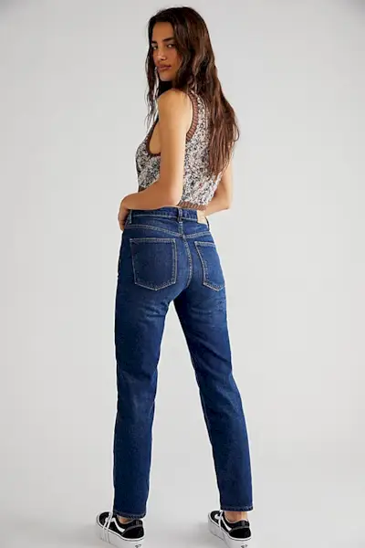 We the Free + Pacifica Straight-Leg Jeans