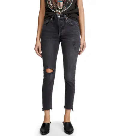 Levi's + 501 Stretch Skinny Jeans