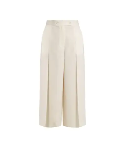 Proenza Schouler + High-Rise Wool Culottes