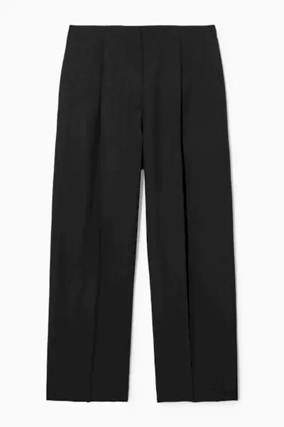 COS + Pleated Wide-Leg Trousers