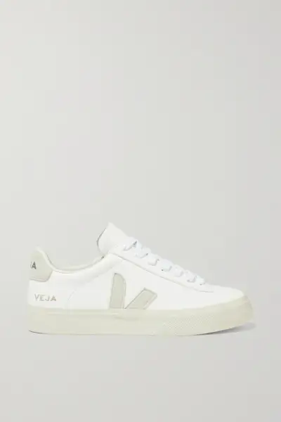Veja + + Net Sustain Campo Leather and Suede Sneakers